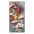 DIY Counted cross stitch kit Scarlet & snow-cardinals 19 x 38 cm / 7.6" x 15.2"