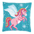 DIY Cross stitch cushion kit Unicorn