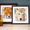 DIY Counted cross stitch kit Wolf