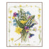 DIY Counted cross stitch kit Bouquet of field flowers