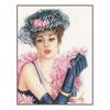 DIY Counted cross stitch kit Elegant lady