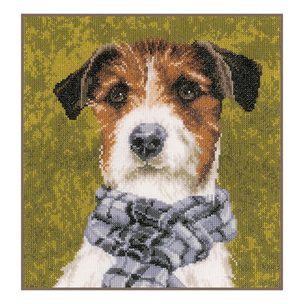 DIY Counted cross stitch kit Dog