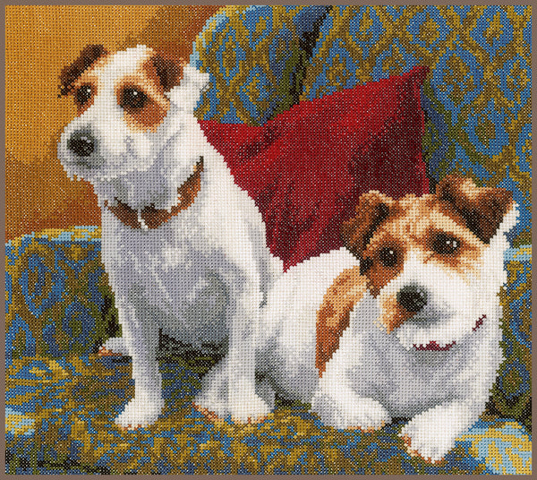 DIY Counted cross stitch kit Best friends for life