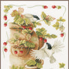 DIY Counted cross stitch kit Strawberries & birds