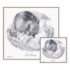 DIY Counted cross stitch kit Sleeping baby 25 x 24 cm / 10" x 9.6"