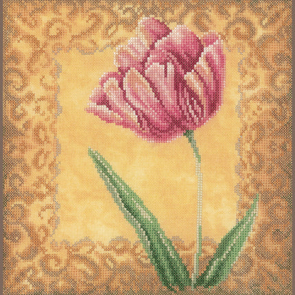 DIY Counted cross stitch kit Tulip