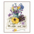 DIY Counted cross stitch kit Violets