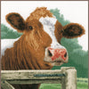 DIY Counted cross stitch kit Wondering cow