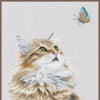 DIY Counted cross stitch kit Forest cat