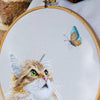 DIY Counted cross stitch kit Forest cat