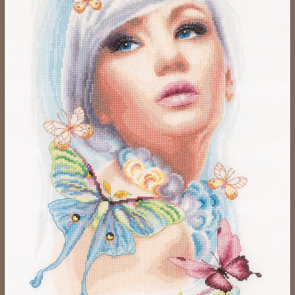 DIY Counted cross stitch kit Butterfly dreams