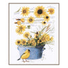 DIY Counted cross stitch kit Helianthus sunflowers