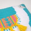 DIY Cross stitch cushion kit Llama