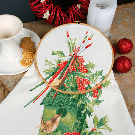 DIY Counted cross stitch kit My winter home
