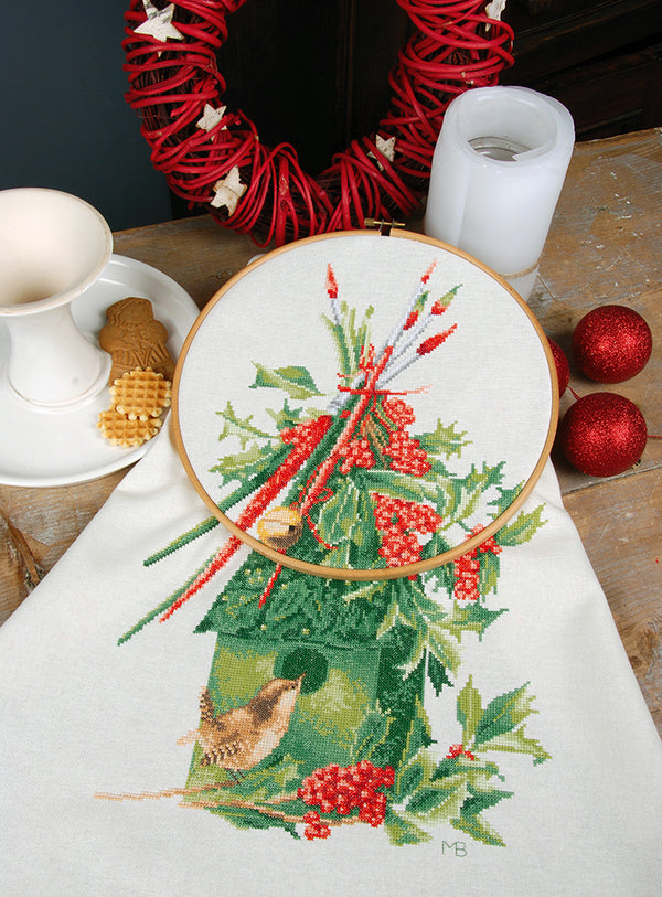 DIY Counted cross stitch kit My winter home