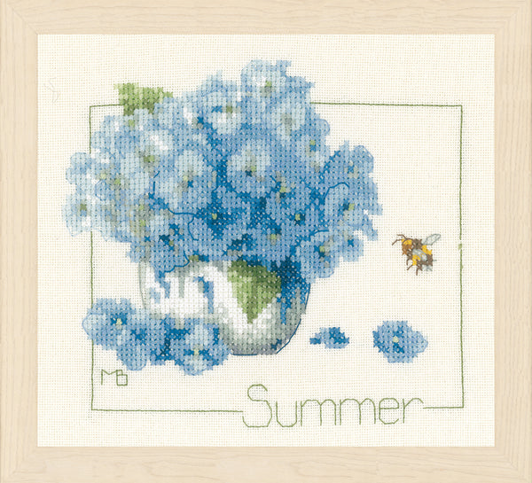 DIY Counted cross stitch kit 4 Seasons set of 4