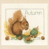 DIY Counted cross stitch kit 4 Seasons set of 4