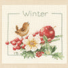 DIY Counted cross stitch kit 4 Seasons set of 4