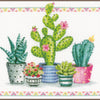 DIY Counted cross stitch kit A plant corner 36 x 30 cm / 14.4" x 12"