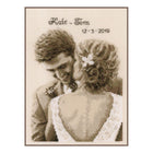 DIY Counted cross stitch kit Wedding happiness 19 x 25 cm / 7.6