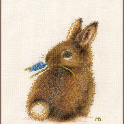 DIY Counted cross stitch kit Bunny