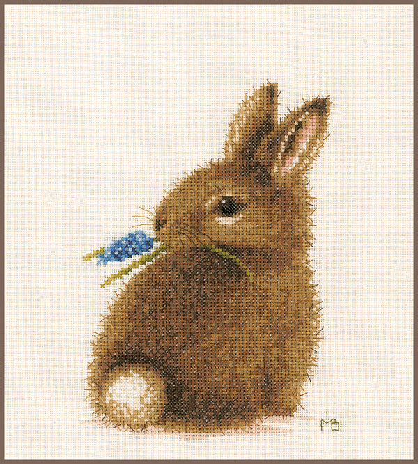 DIY Counted cross stitch kit Bunny