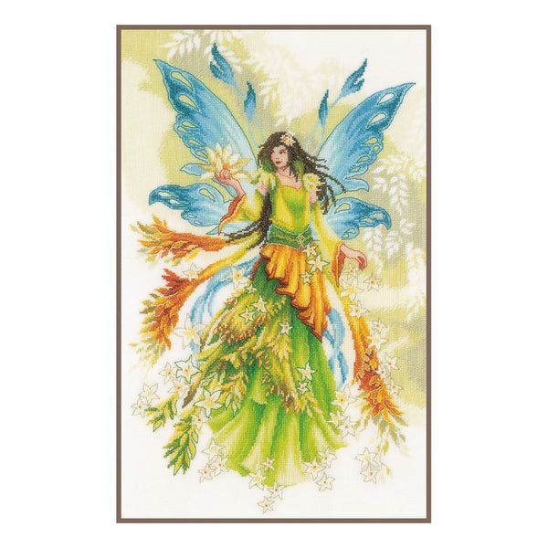 DIY Counted cross stitch kit Fantasy elf fairy