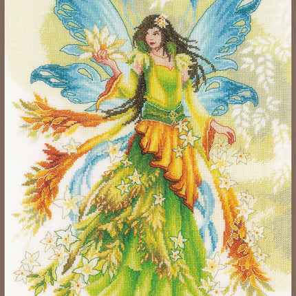 DIY Counted cross stitch kit Fantasy elf fairy