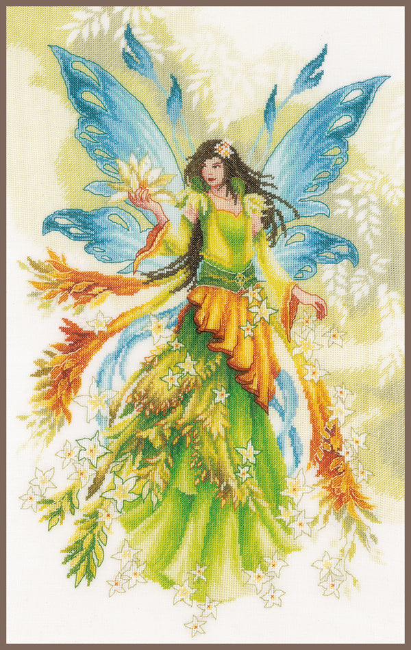 DIY Counted cross stitch kit Fantasy elf fairy