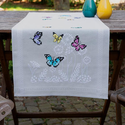 DIY Table Runner kit "Table runner kit Butterfly dance"