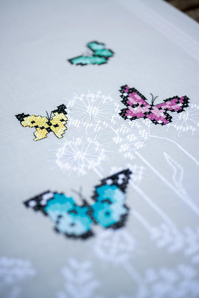 DIY Table Runner kit "Table runner kit Butterfly dance"