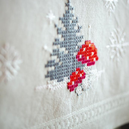 DIY Table Runner kit "Table runner kit Winter Christmas landscape"