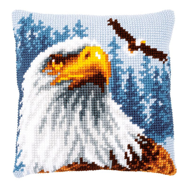 DIY Cross stitch cushion kit Eagle