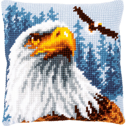 DIY Cross stitch cushion kit Eagle