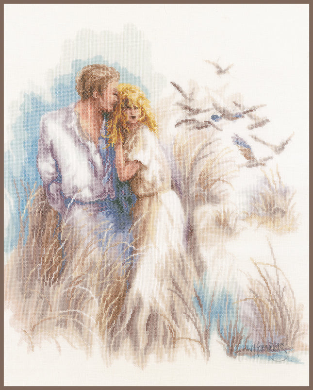 DIY Counted cross stitch kit "Close Harmony"