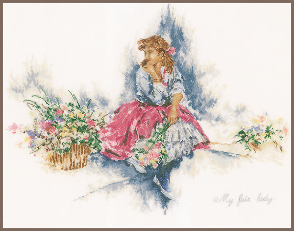 DIY Counted cross stitch kit My fair lady