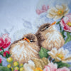 DIY Counted cross stitch kit Flower branch guardians