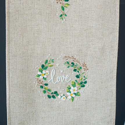 DIY Table Runner kit "Table runner kit Love"