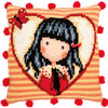 DIY Cross stitch cushion kit Gorjuss Time to fly