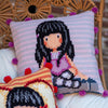 DIY Cross stitch cushion kit Gorjuss Time to fly