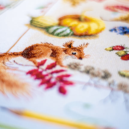 DIY Counted cross stitch kit Four seasons
