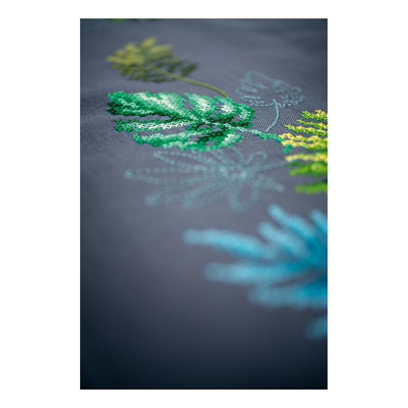 DIY Table Runner kit "Table runner kit Botanical leaves"