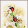 DIY Counted cross stitch kit Ladybug parade 22 x 33 cm / 8.8" x 13.2"