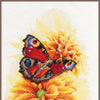DIY Counted cross stitch kit Fluttering butterfly 22 x 33 cm / 8.8" x 13.2"