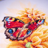 DIY Counted cross stitch kit Fluttering butterfly 22 x 33 cm / 8.8" x 13.2"