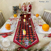 DIY Table Runner kit "Christmas", Bead Embroidery Kit, Handmade table runner