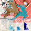 DIY Christmas tree toy kit "Blue Deer"