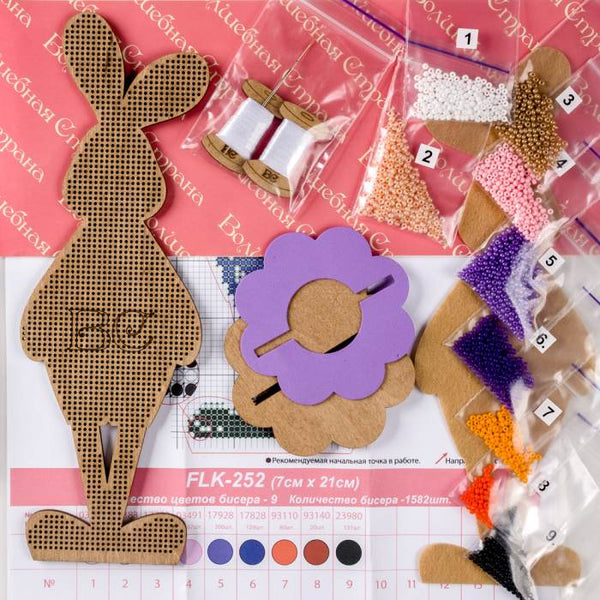 DIY Easter Bead Embroidery kit