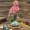 DIY needle cushion kit, needle minder "Flamingo"