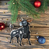 DIY Christmas tree toy kit "Grey Bull"